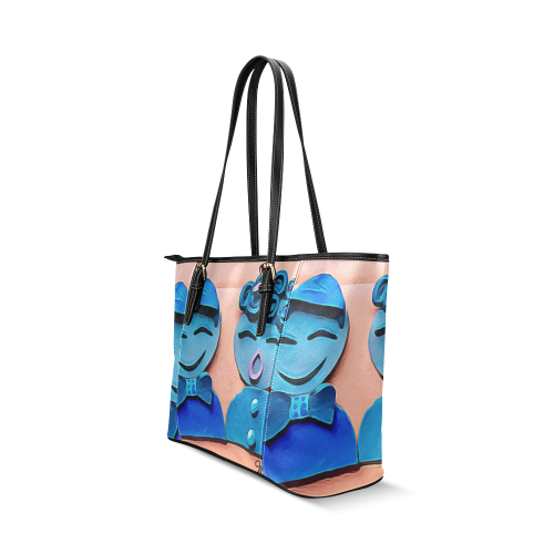 Oh Me Oh My Leather Tote Bag/Large (Model 1640)