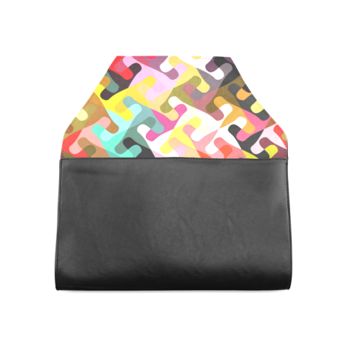 Colorful shapes Clutch Bag (Model 1630)