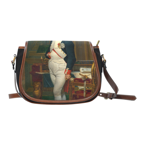 Napoleon Bonaparte 7A Saddle Bag/Small (Model 1649)(Flap Customization)