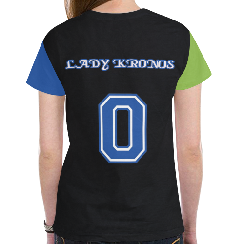 lady kronos New All Over Print T-shirt for Women (Model T45)