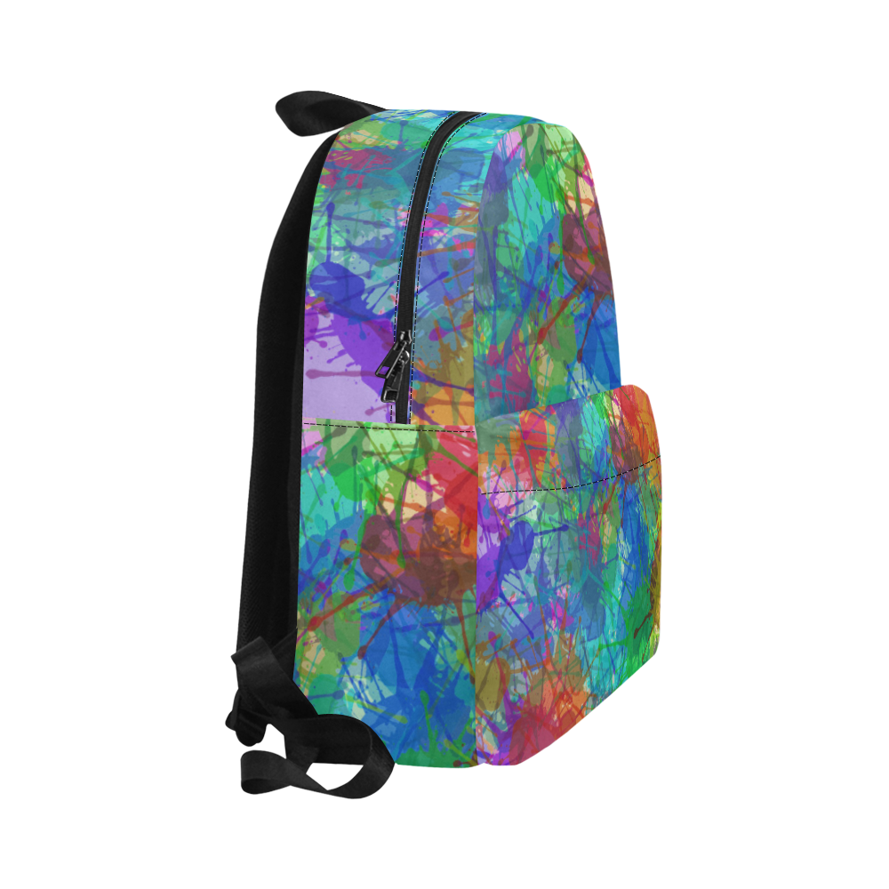 Colorful Abstract Unisex Classic Backpack (Model 1673)