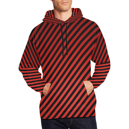 13dr All Over Print Hoodie for Men (USA Size) (Model H13)