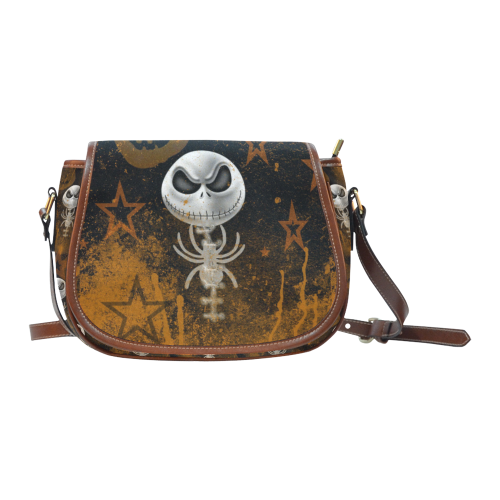 Halloween Nightmare by Nico Bielow Saddle Bag/Large (Model 1649)