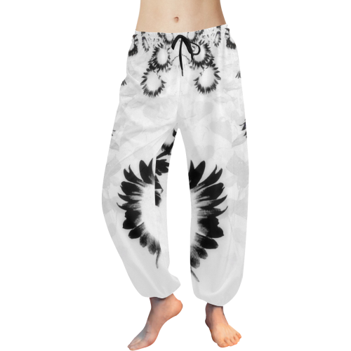 SUNZA Women's All Over Print Harem Pants (Model L18)