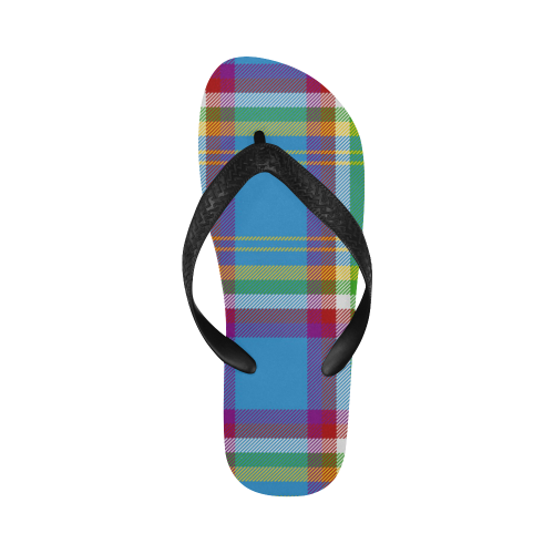 Yukon Tartan Flip Flops for Men/Women (Model 040)