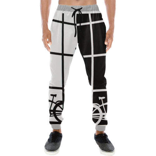 MYME Men's All Over Print Sweatpants (Model L11)