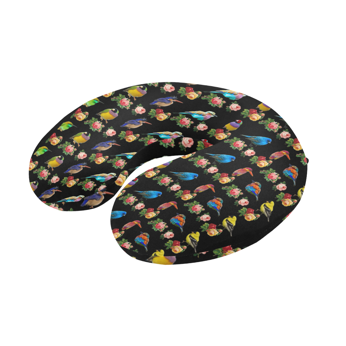 All the Birds and Roses U-Shape Travel Pillow