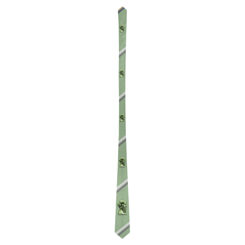 SARGON II Green Classic Necktie (Two Sides)