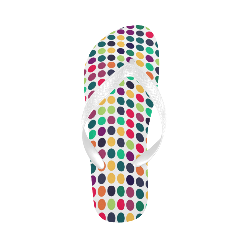 dots Flip Flops for Men/Women (Model 040)