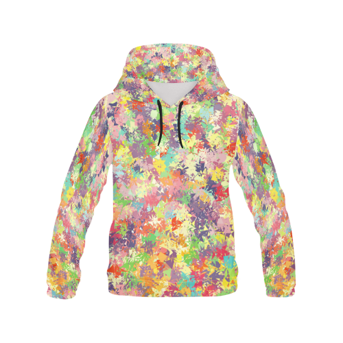 colorful pattern All Over Print Hoodie for Men/Large Size (USA Size) (Model H13)