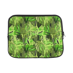 Tropical Jungle Leaves Camouflage Custom Laptop Sleeve 13"