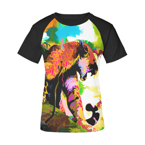 Safari Women's Raglan T-Shirt/Front Printing (Model T62)