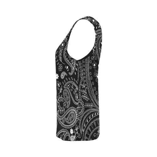 PAISLEY 7 All Over Print Tank Top for Women (Model T43)