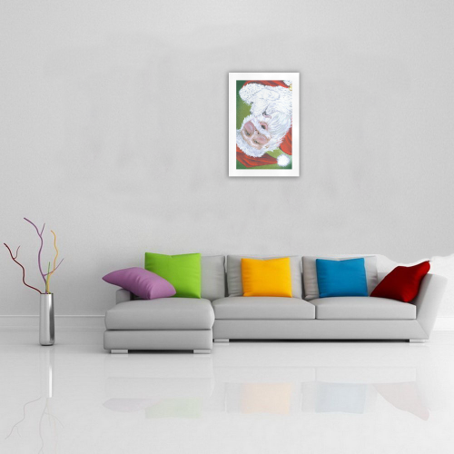 Christmas Kisses Art Print 19‘’x28‘’