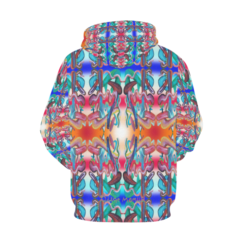 pop-graffiti-4-17 All Over Print Hoodie for Men/Large Size (USA Size) (Model H13)