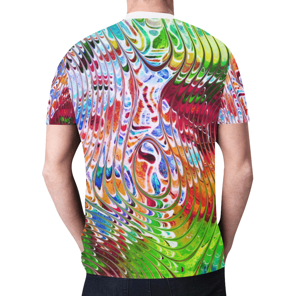 Neuro Art - Wamble Bomb 1 New All Over Print T-shirt for Men (Model T45)