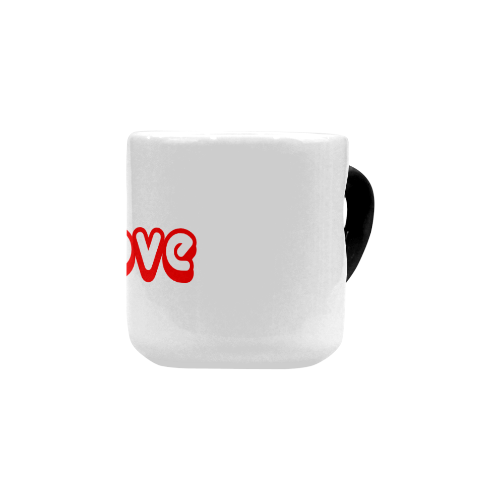 #love Heart-shaped Morphing Mug