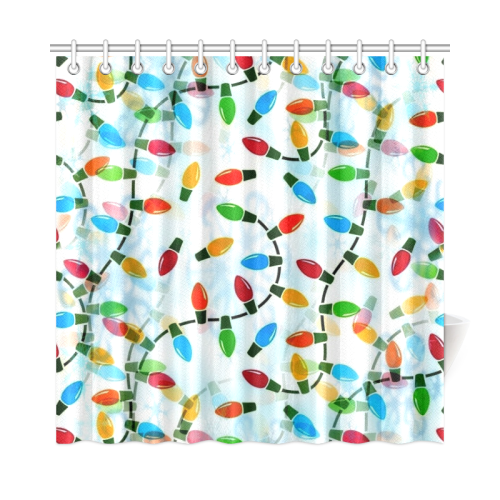 Christmas Pattern by K.Merske Shower Curtain 72"x72"