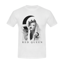 Red Queen Crescent Men's T-Shirt in USA Size (Front Printing Only)