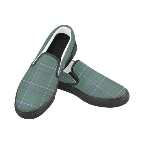 Douglas Tartan Women's Unusual Slip-on Canvas Shoes (Model 019)