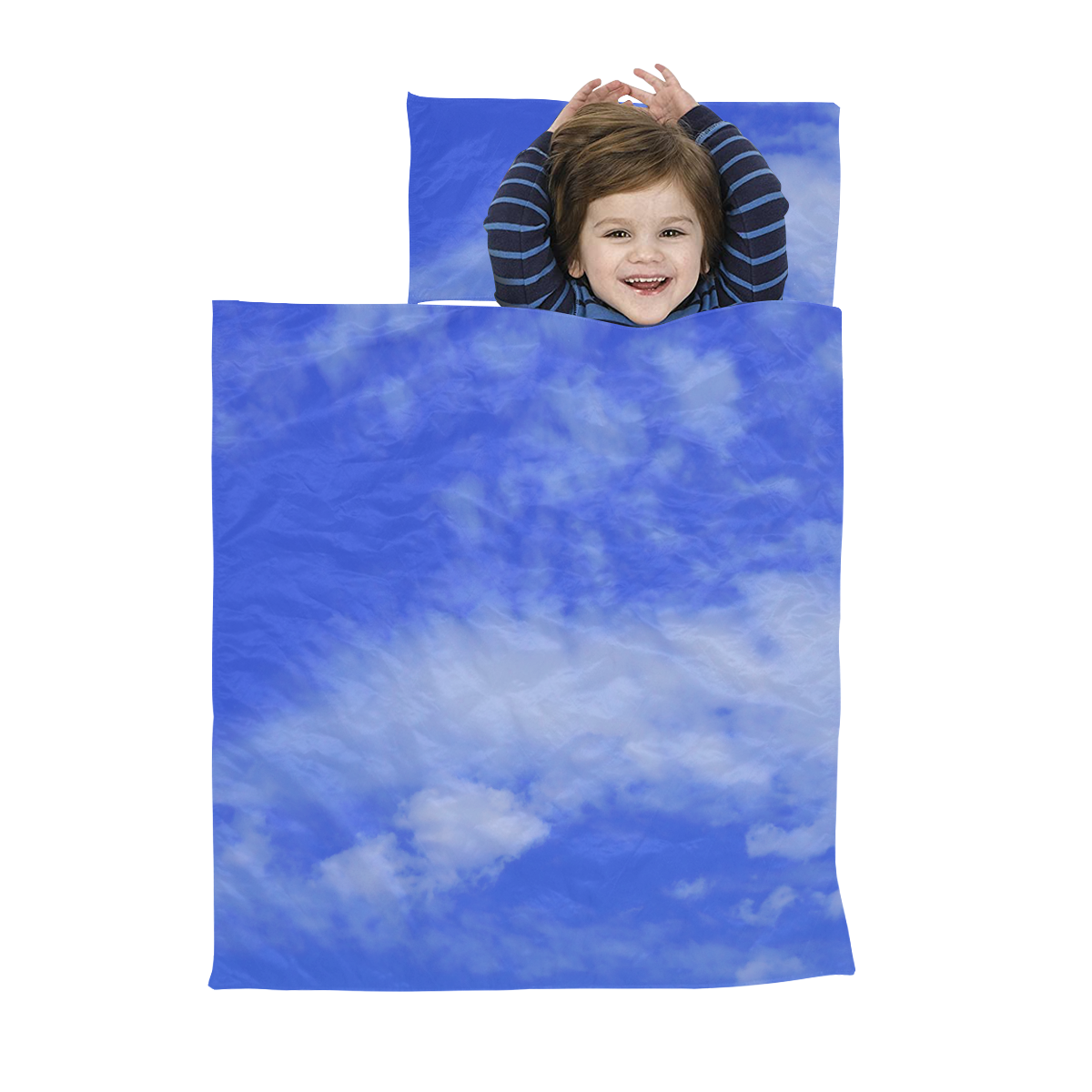 Blue Clouds Kids' Sleeping Bag