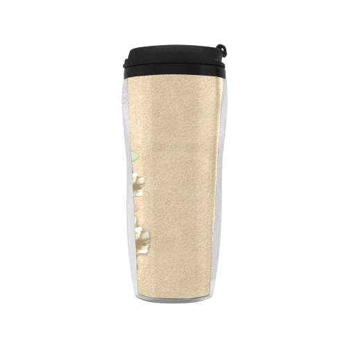 leather flowers Reusable Coffee Cup (11.8oz)
