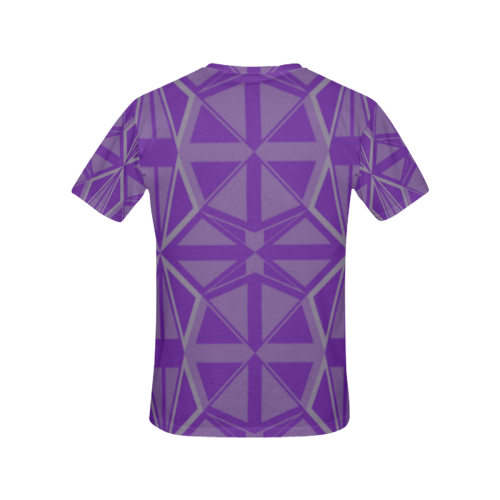 geometric fantasy All Over Print T-Shirt for Women (USA Size) (Model T40)