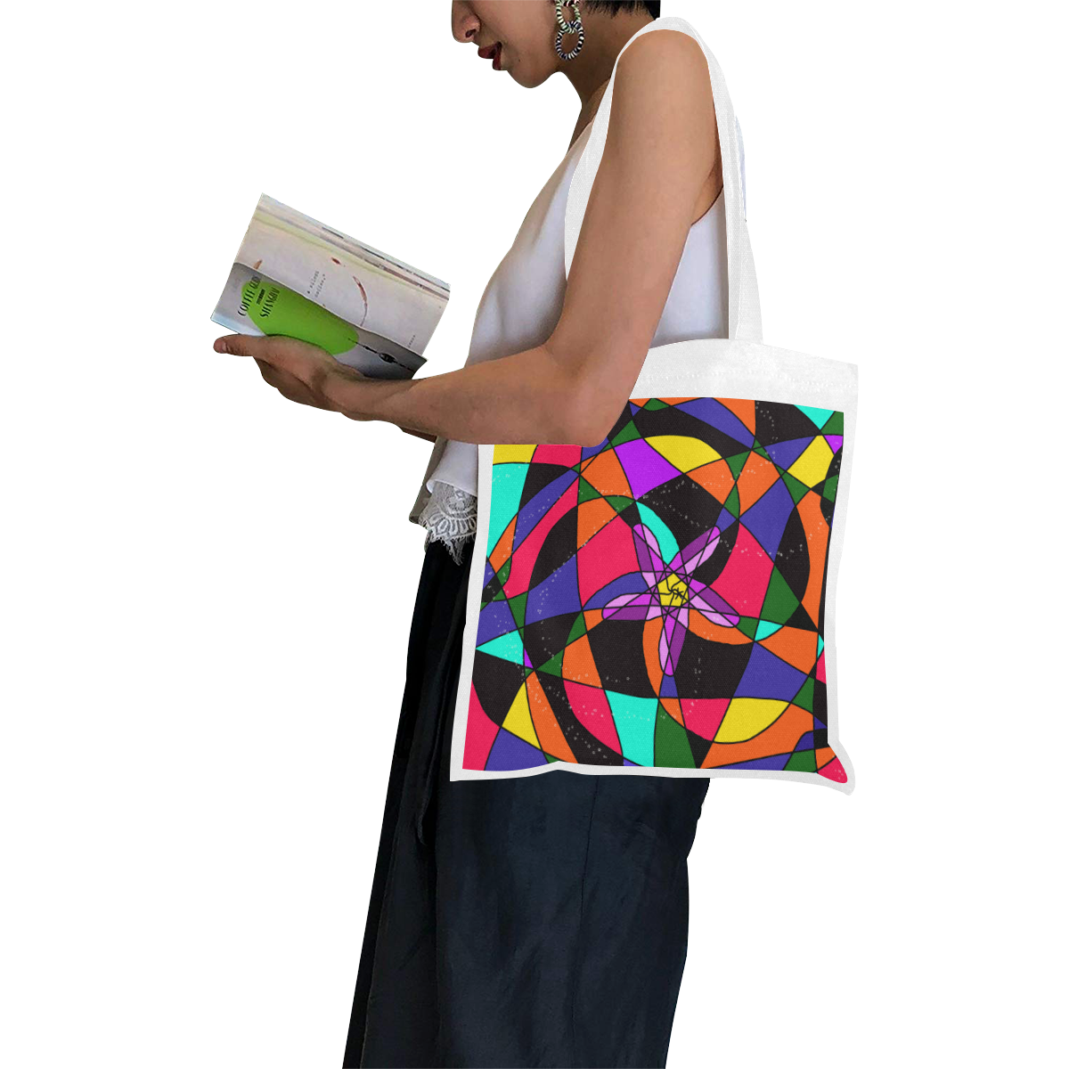 Abstract Design S 2020 Canvas Tote Bag/Small (Model 1700)