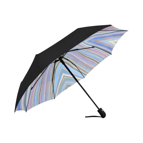 Wild Wavy X Lines 52 Anti-UV Auto-Foldable Umbrella (Underside Printing) (U06)