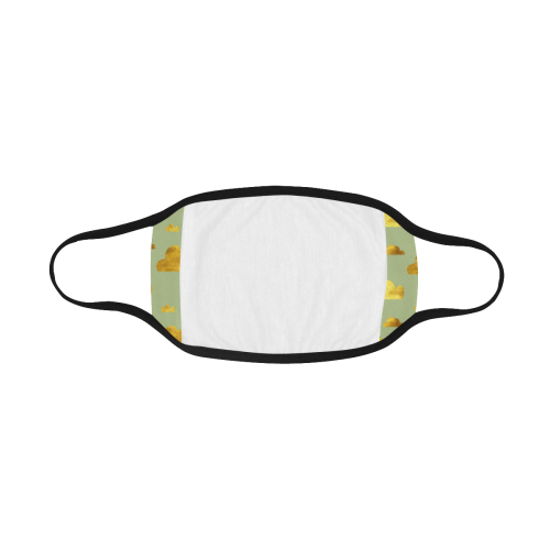 gold cloud green Mouth Mask