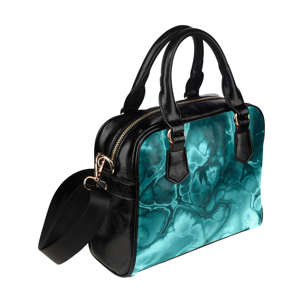 Alien Blue Inspired Shoulder Handbag. Shoulder Handbag (Model 1634)