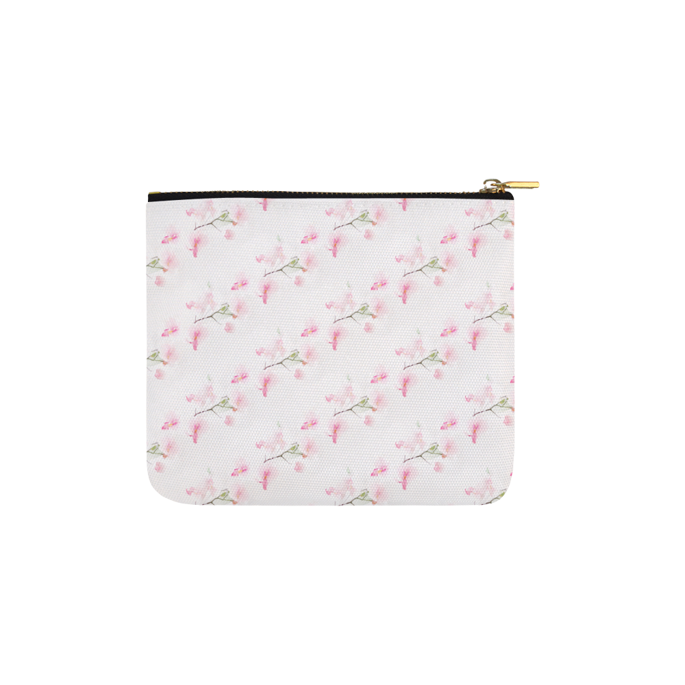 Pattern Orchidées Carry-All Pouch 6''x5''