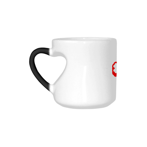 #love Heart-shaped Morphing Mug