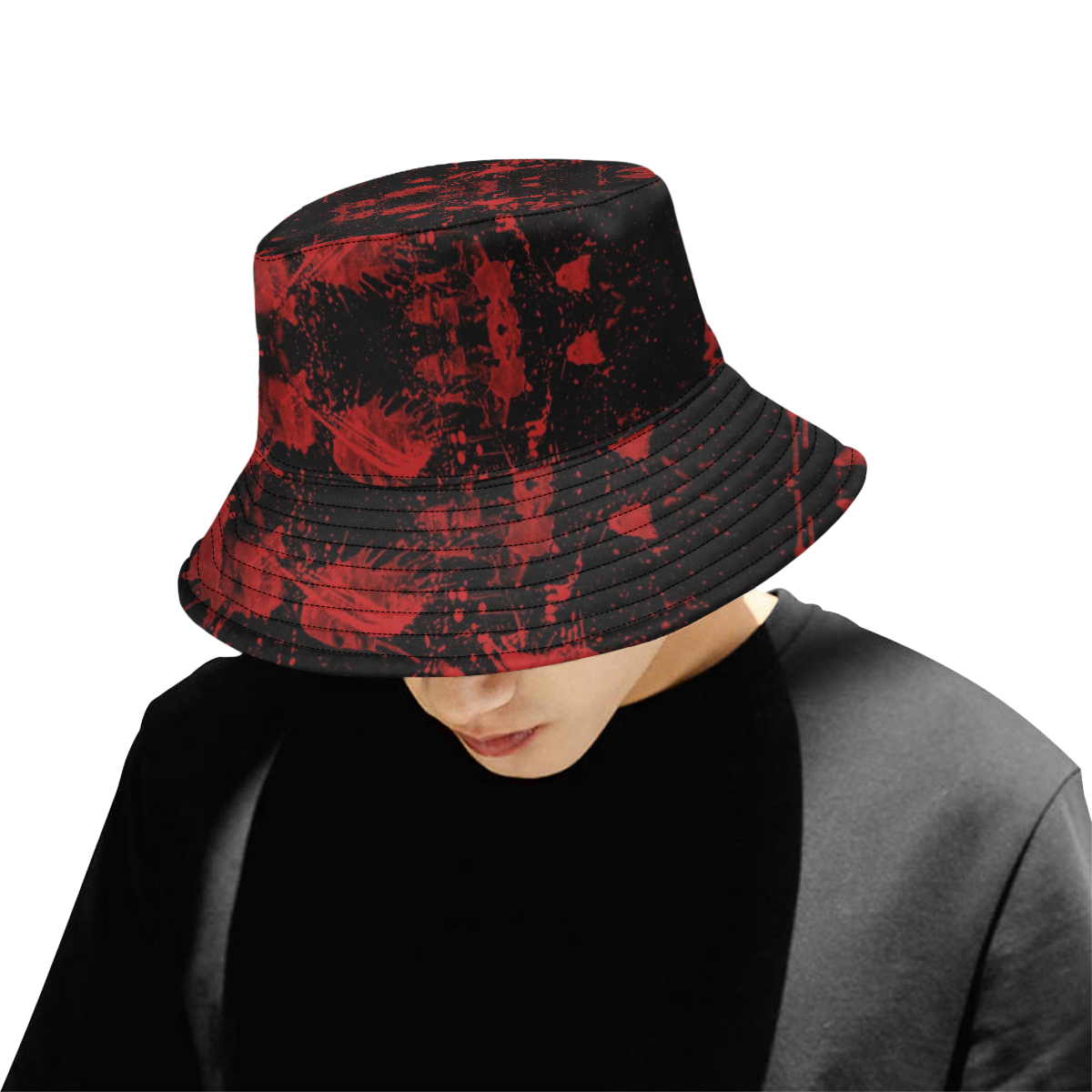 Scary Blood by Artdream All Over Print Bucket Hat for Men