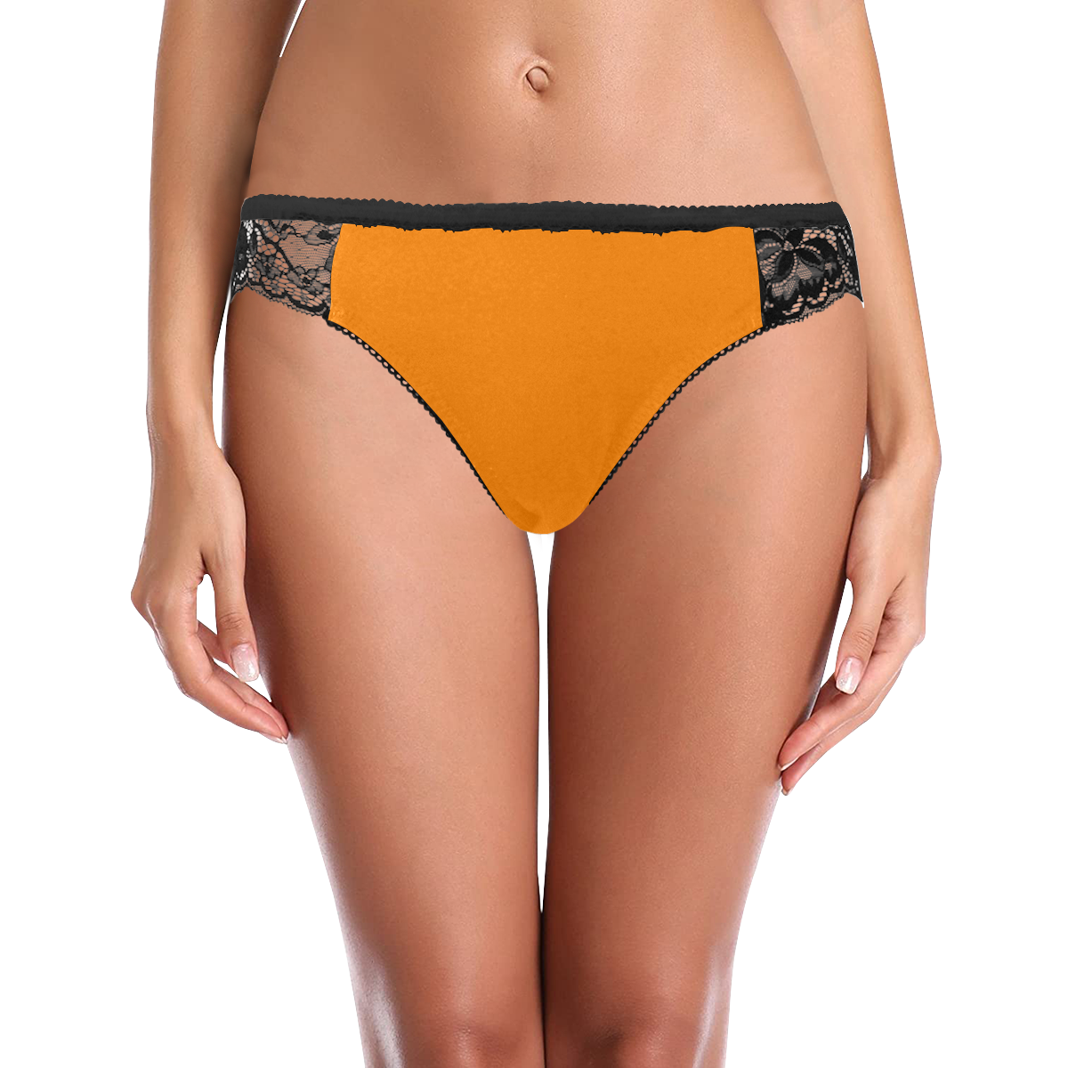 color UT orange Women's Lace Panty (Model L41)