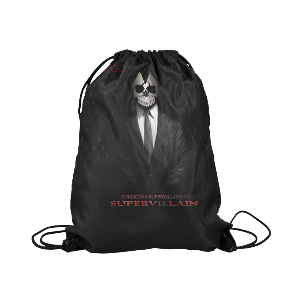 Supervillain Carry-On Large Drawstring Bag Model 1604 (Twin Sides)  16.5"(W) * 19.3"(H)
