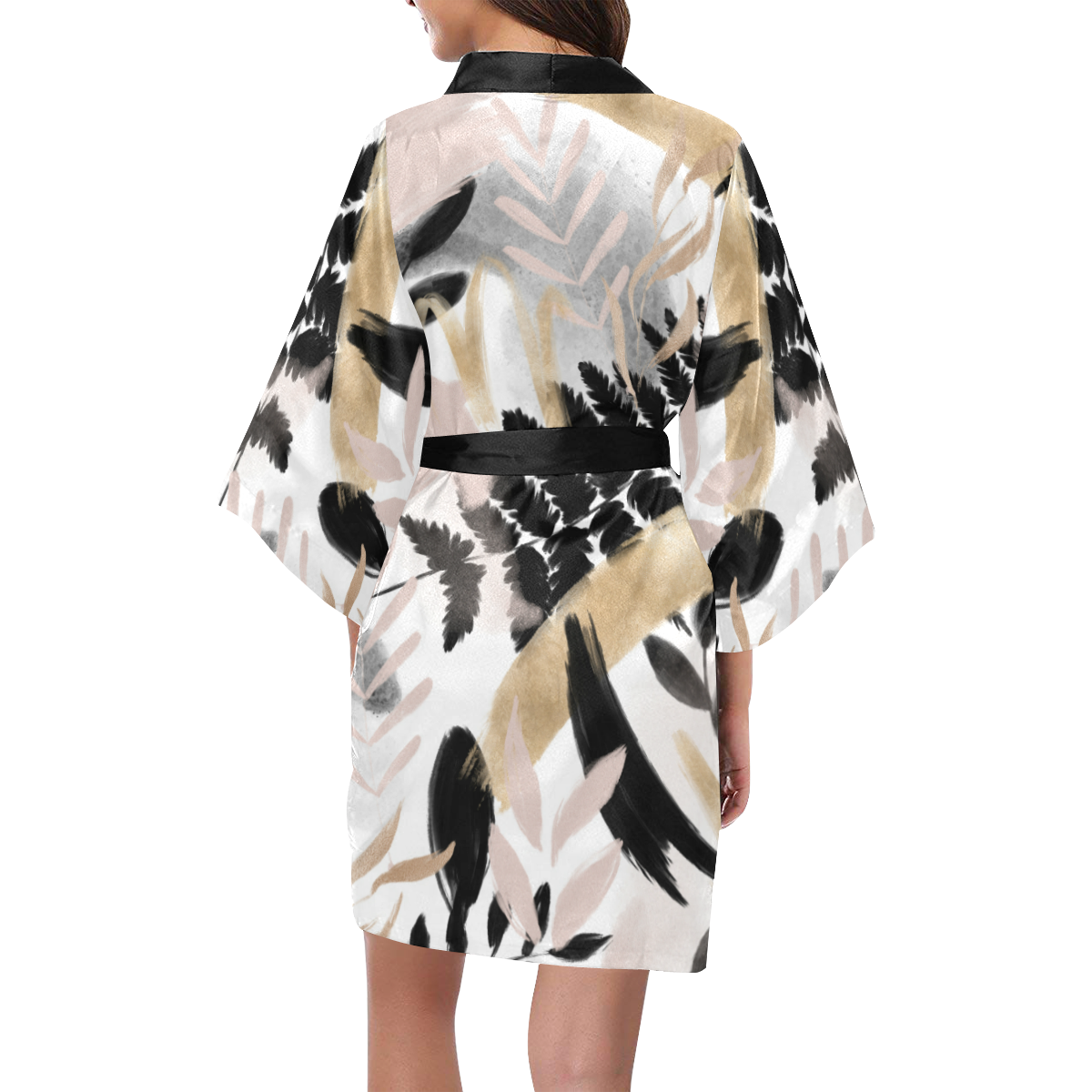 Foilage Kimono Robe