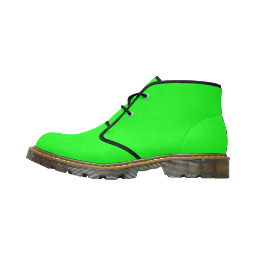 Green Women's Nubuck Chukka Boots/Large Size (Model 2402)