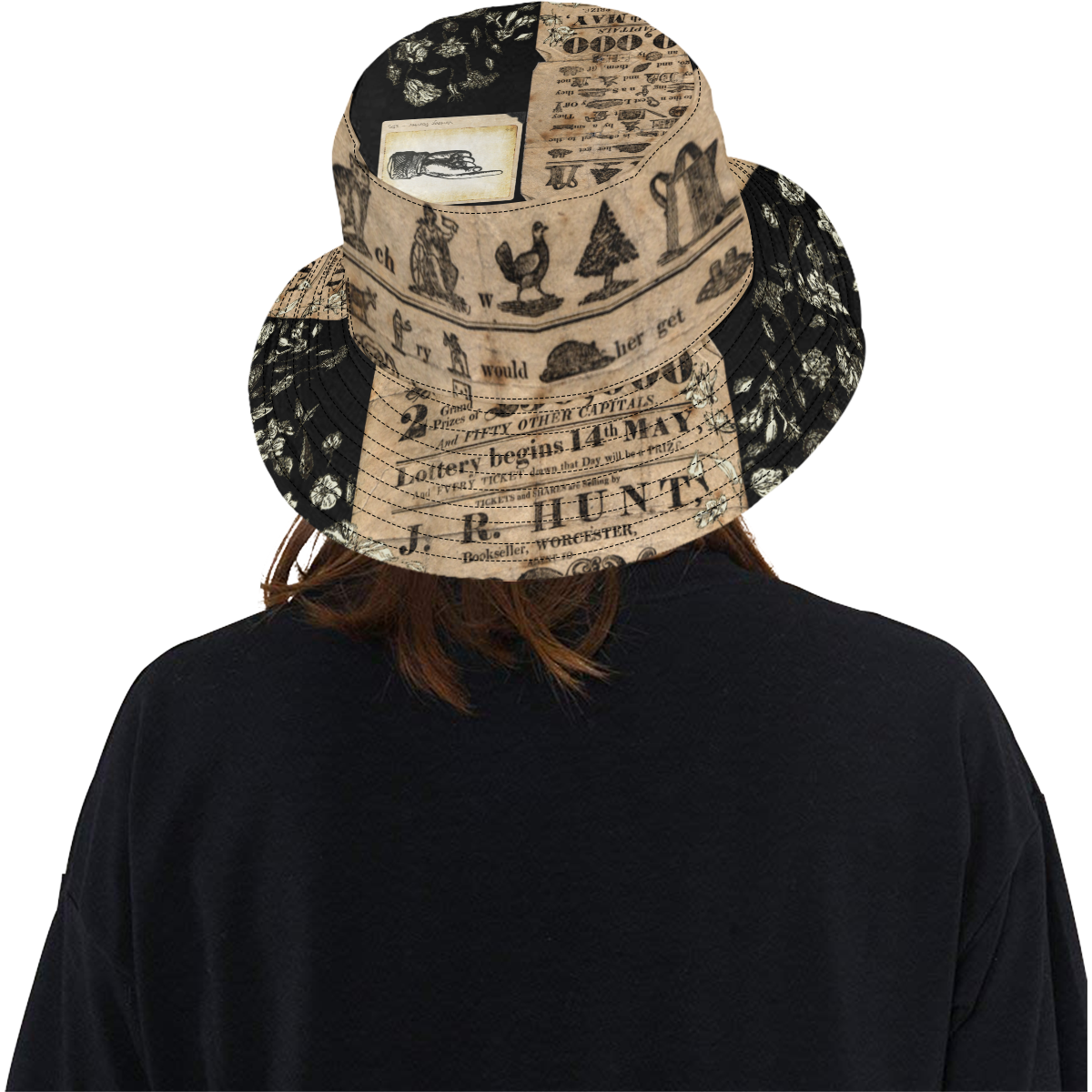 Pictogram All Over Print Bucket Hat