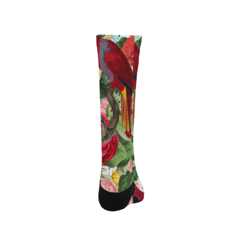tropical bird floral Trouser Socks (For Men)