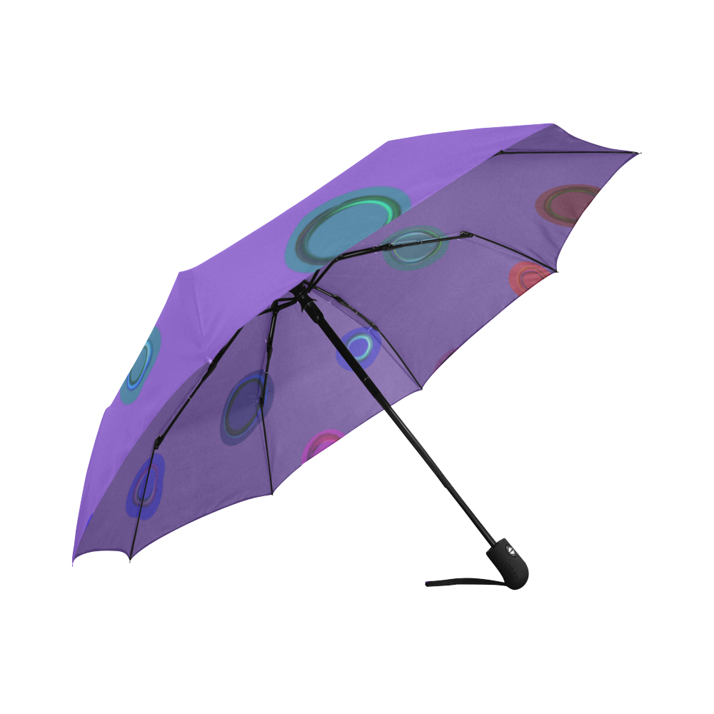 Happy circles Auto-Foldable Umbrella (Model U04)