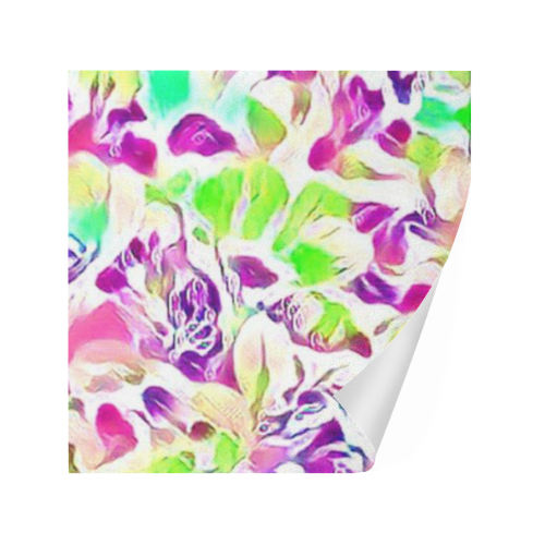Floral Summer Greetings  1C by JamColors Gift Wrapping Paper 58"x 23" (5 Rolls)