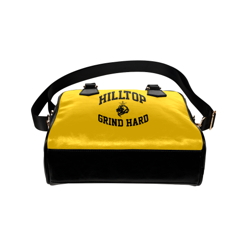 HillTop Grind Hard Yellow Purse Shoulder Handbag (Model 1634)