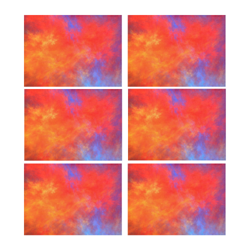 Fire and Ice Placemat 14’’ x 19’’ (Set of 6)