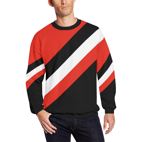 jockey Men's Oversized Fleece Crew Sweatshirt (Model H18)