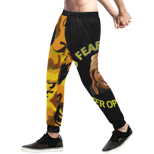 No Fear Banana Camoflouge Men's All Over Print Sweatpants/Large Size (Model L11)