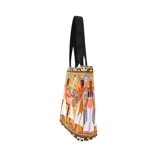 Egyptian Queens Canvas Tote Bag (Model 1657)