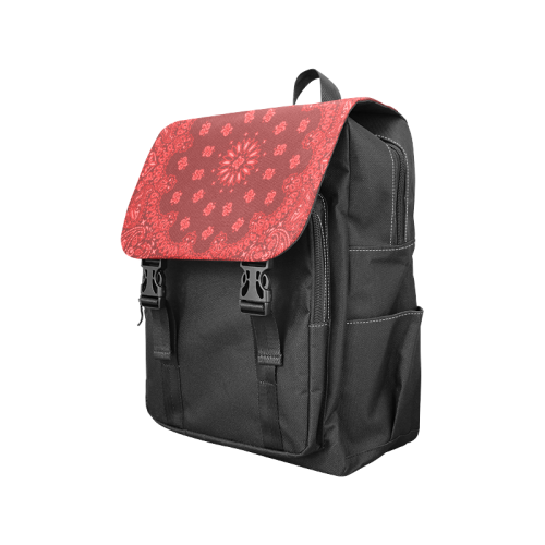 mce bandana backpack red 2 Casual Shoulders Backpack (Model 1623)