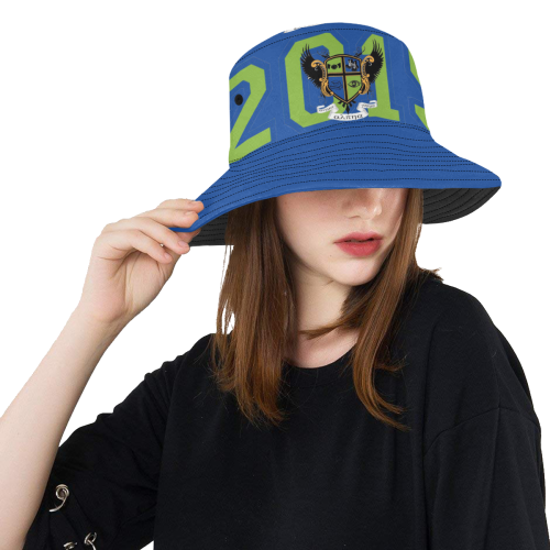 Blue bucket All Over Print Bucket Hat