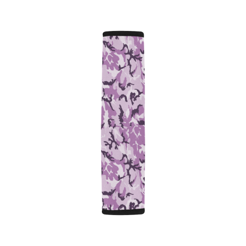 Woodland Pink Purple Camouflage Car Seat Belt Cover 7''x10''